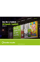 One bin is rubbish artwork guidelines thumbnail image